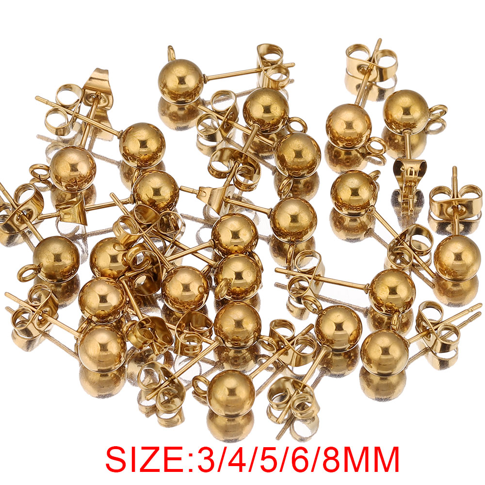 Jewelry Making Loops - 20pcs Stainless Steel 4 5 6