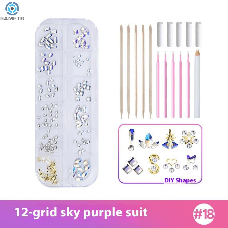 Jewelry Making Tool Kit - 1 Set Dental Tooth Gems Crystal