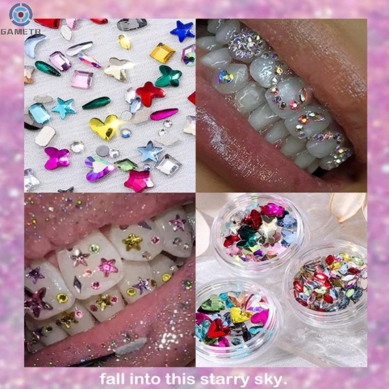 Jewelry Making Tool Kit - 1 Set Dental Tooth Gems Crystal