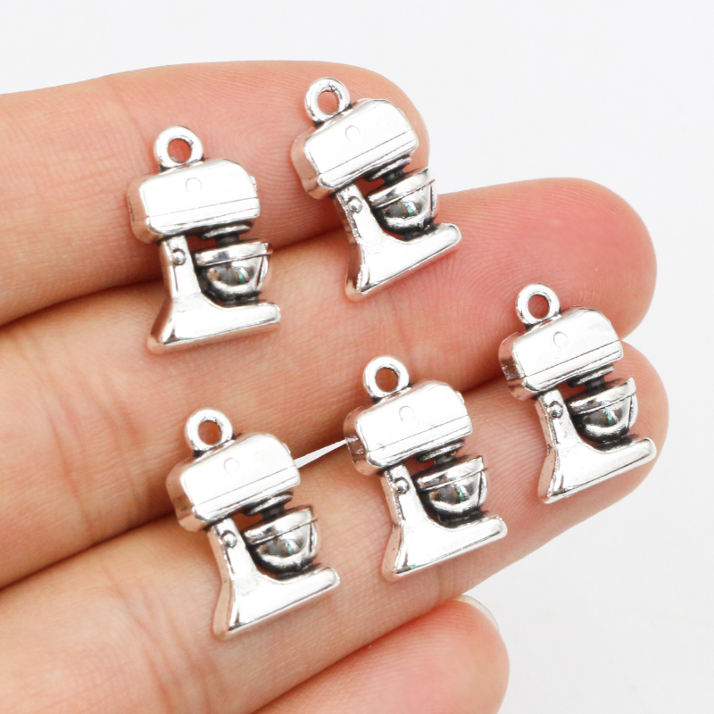 Jewelry Making Machines - 15pcs Coffee Machine Charms Pendant 16x10mm