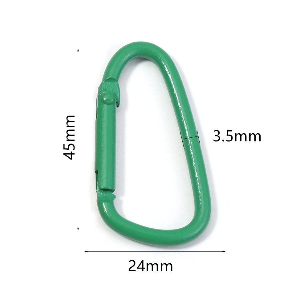 10pcs Colorful Carabiner Clip  - Jewelry Making A Ring reseña y precio