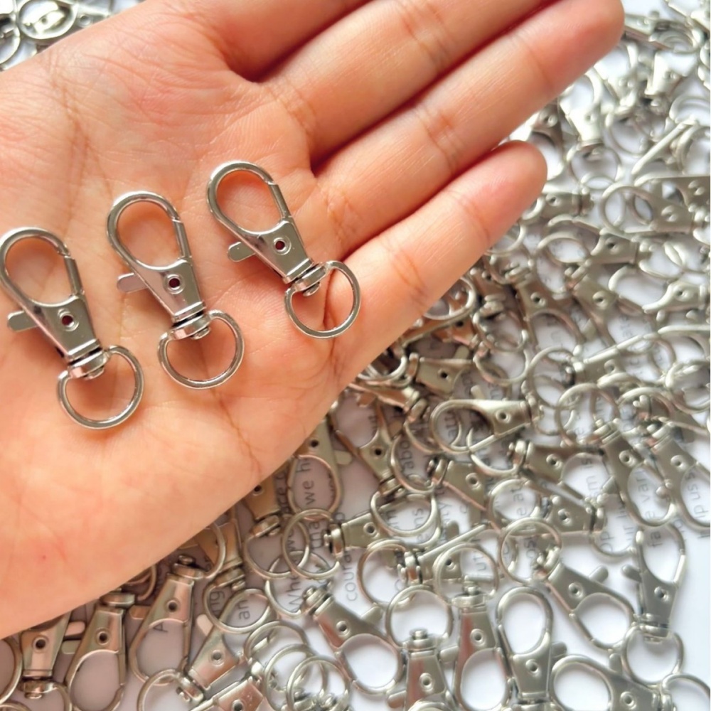 25-200Pcs Metal Swivel Snap Ho - Jewelry Making A Ring reseña y precio