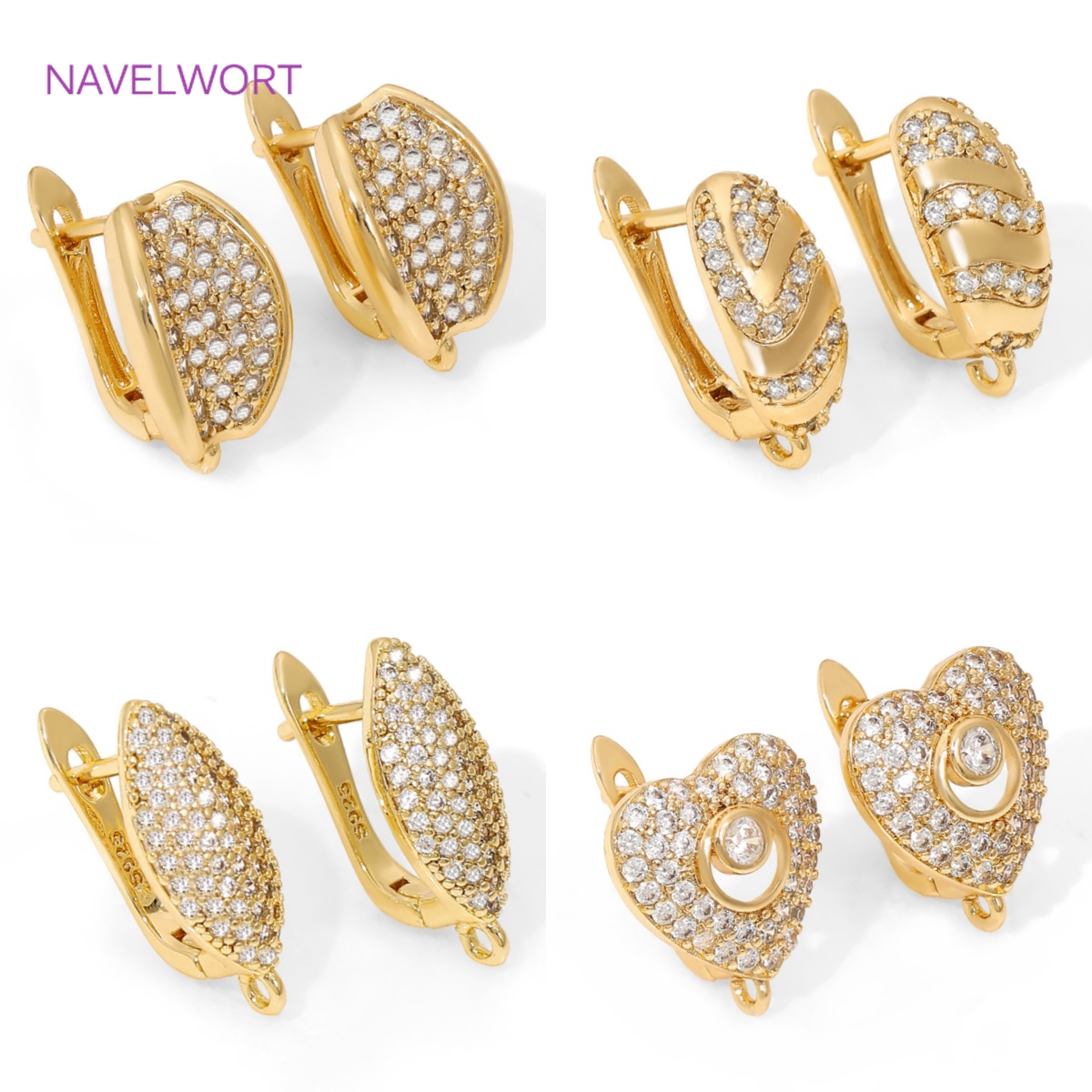 18K Gold Plated Brass Earwires - Jewelry Making Soldering Kit reseña y precio