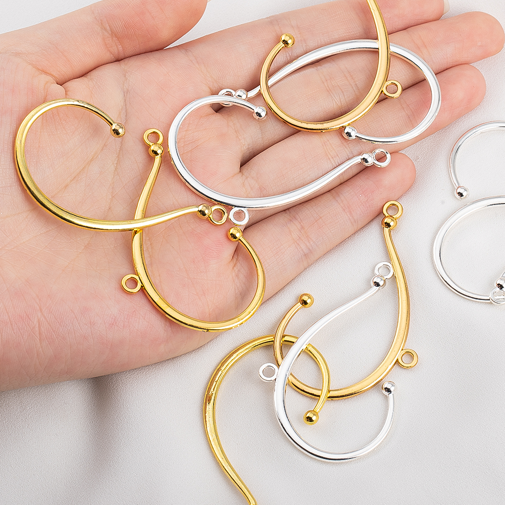 10pcs 2 Hole Earrings Clip Set - Jewelry Making Soldering Kit reseña y precio