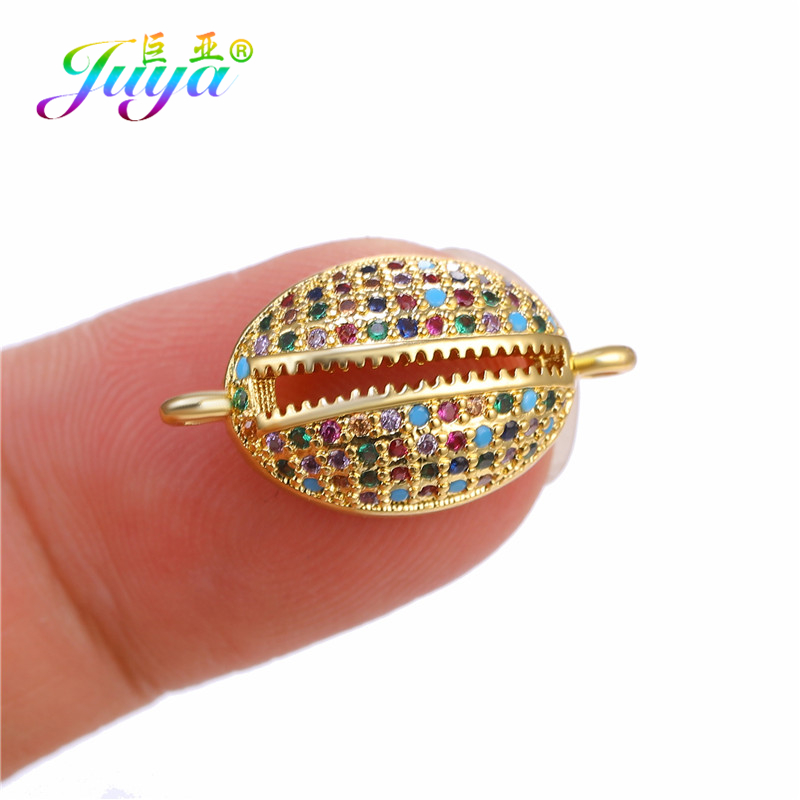 Juya DIY Rainbow Zirconia 18K  - Jewelry Making Loops reseña y precio