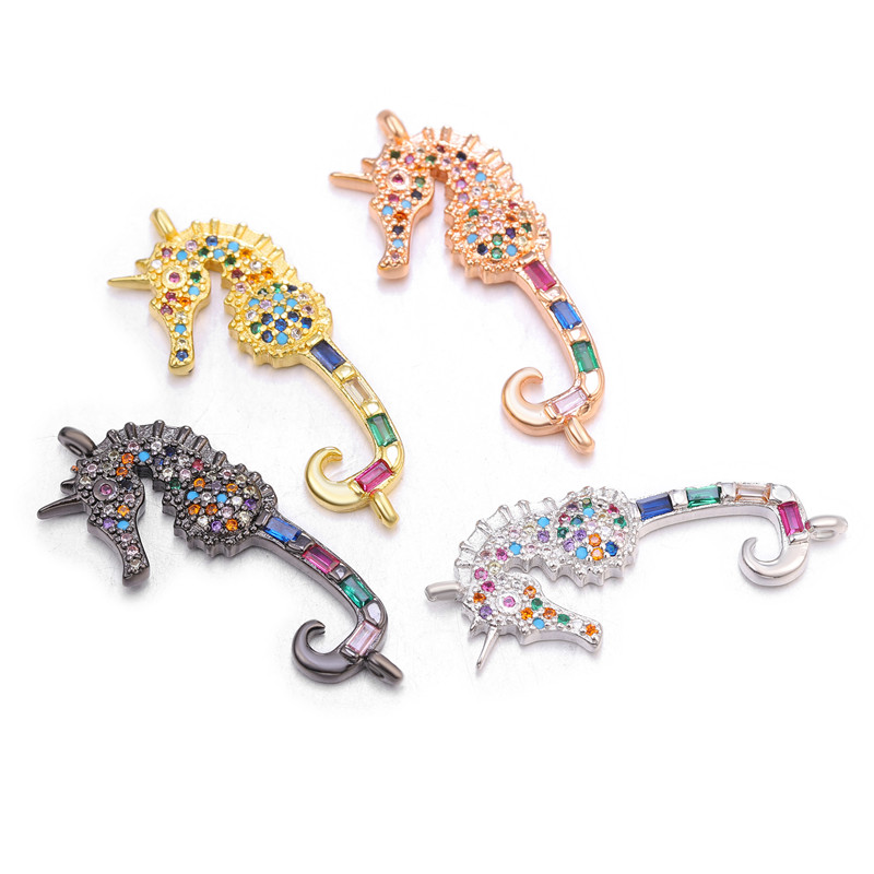 Juya DIY Rainbow Zirconia 18K  - Jewelry Making Loops reseña y precio