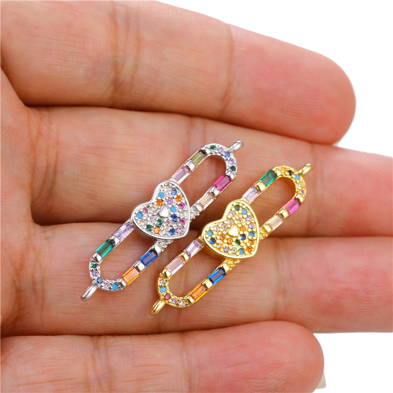 Juya DIY Rainbow Zirconia 18K  - Jewelry Making Loops reseña y precio