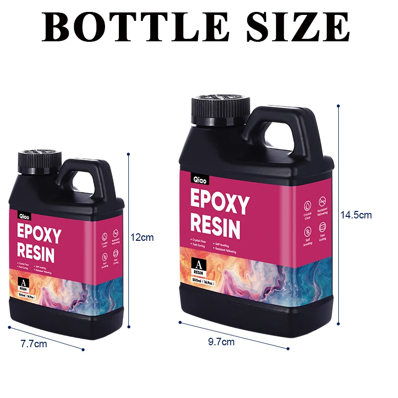 500ml 1000ml Easy Mixing Epoxy - Crystal Bead Mix reseña y precio