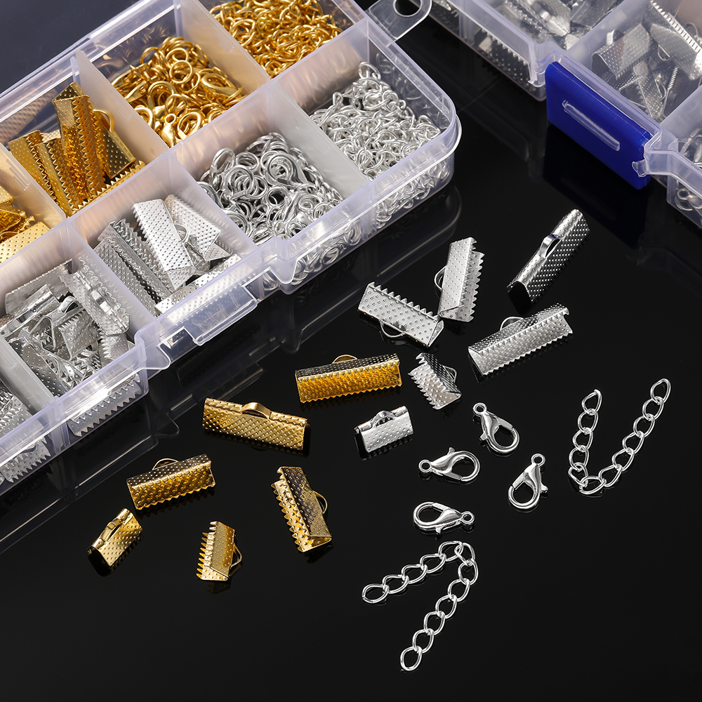 10 Grids Alloy Accessories Set - Jewelry Making A Ring reseña y precio