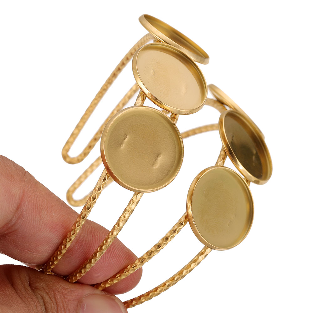 2pcs Stainless Steel Gold Plat - Jewelry Making Supplies Wholesale reseña y precio