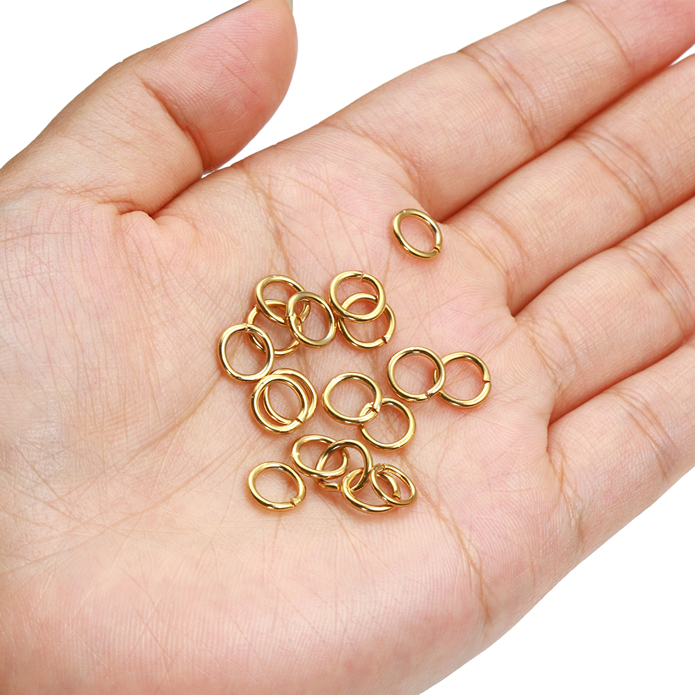 100-200pcs/lot Stainless Steel - Jewelry Making Supplies Wholesale reseña y precio