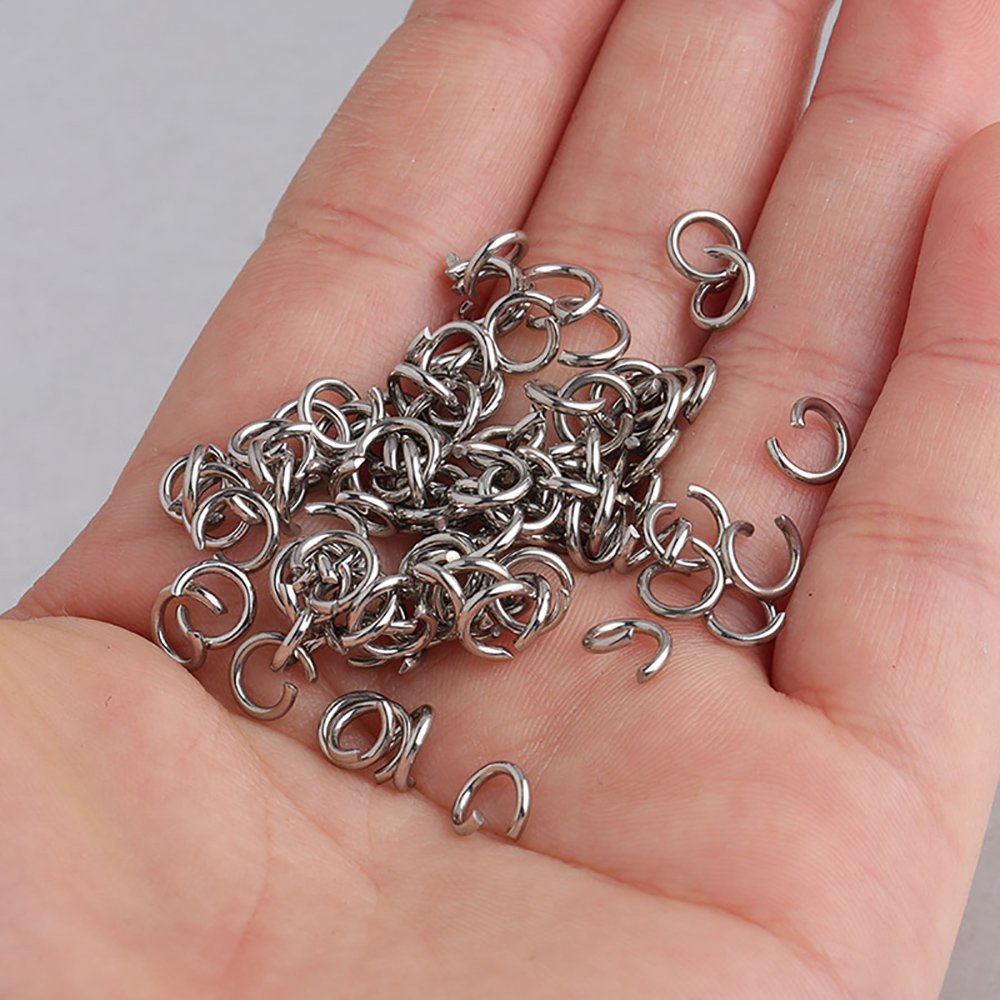 100-200pcs/lot Stainless Steel - Jewelry Making Supplies Wholesale reseña y precio