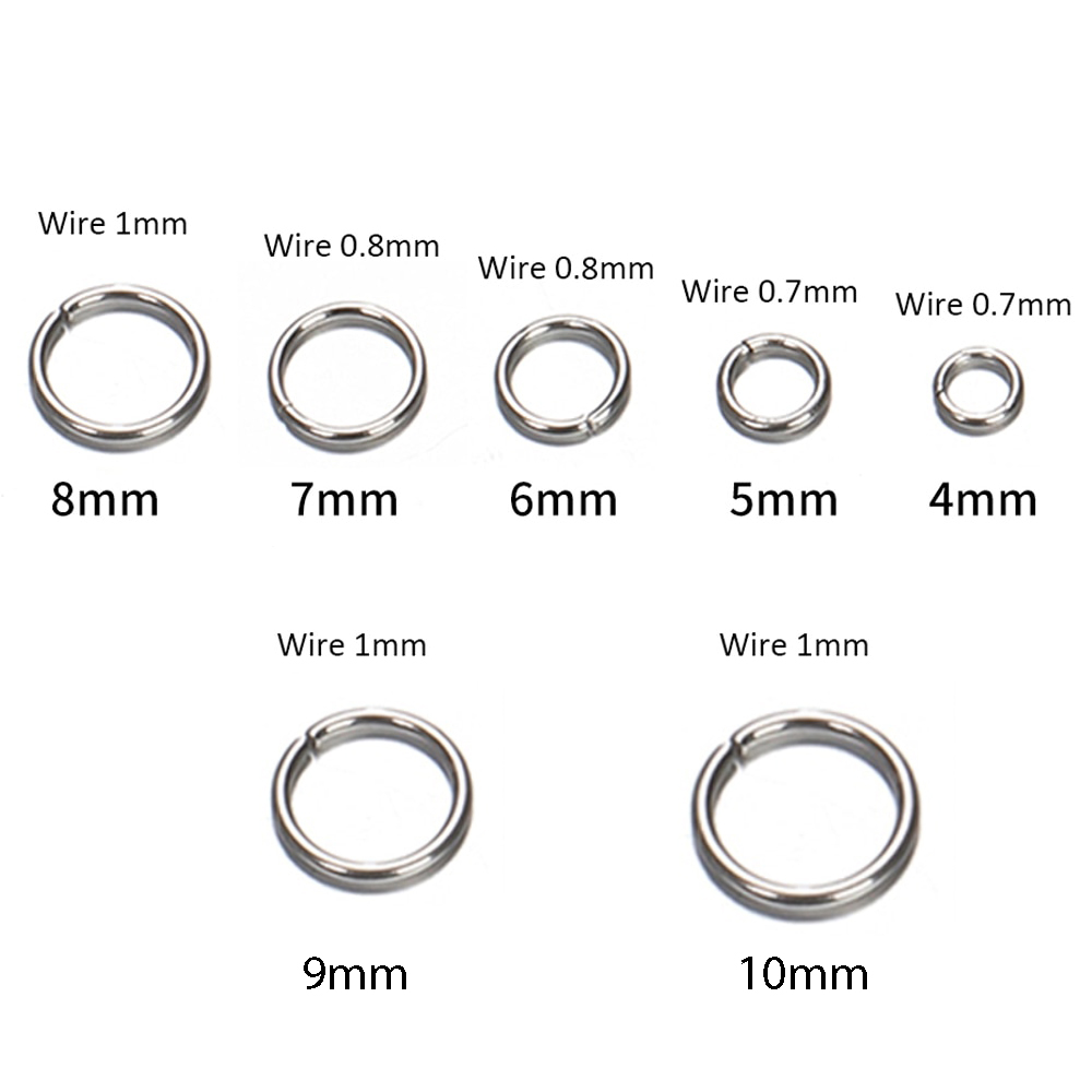 100-200pcs/lot Stainless Steel - Jewelry Making Supplies Wholesale reseña y precio
