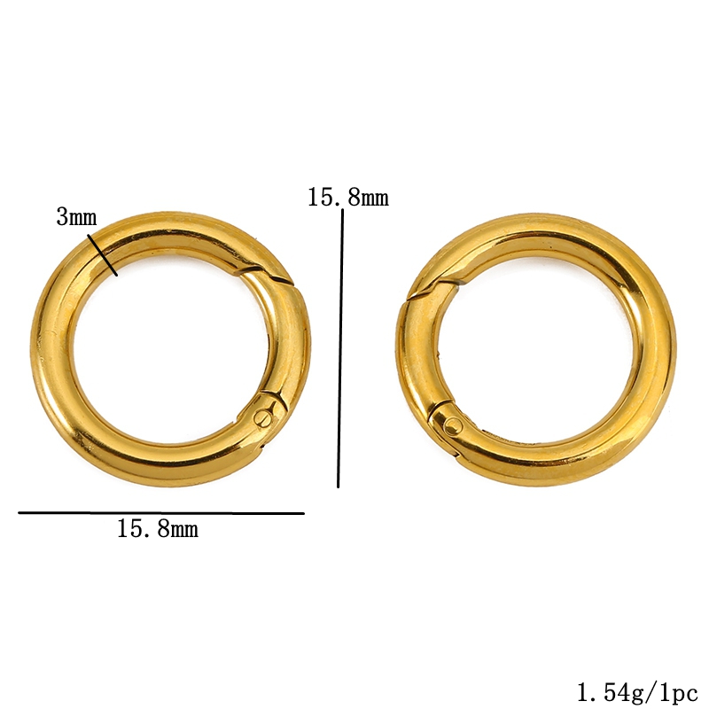 2pcs Stainless Steel Clasps He - Jewelry Making A Ring reseña y precio