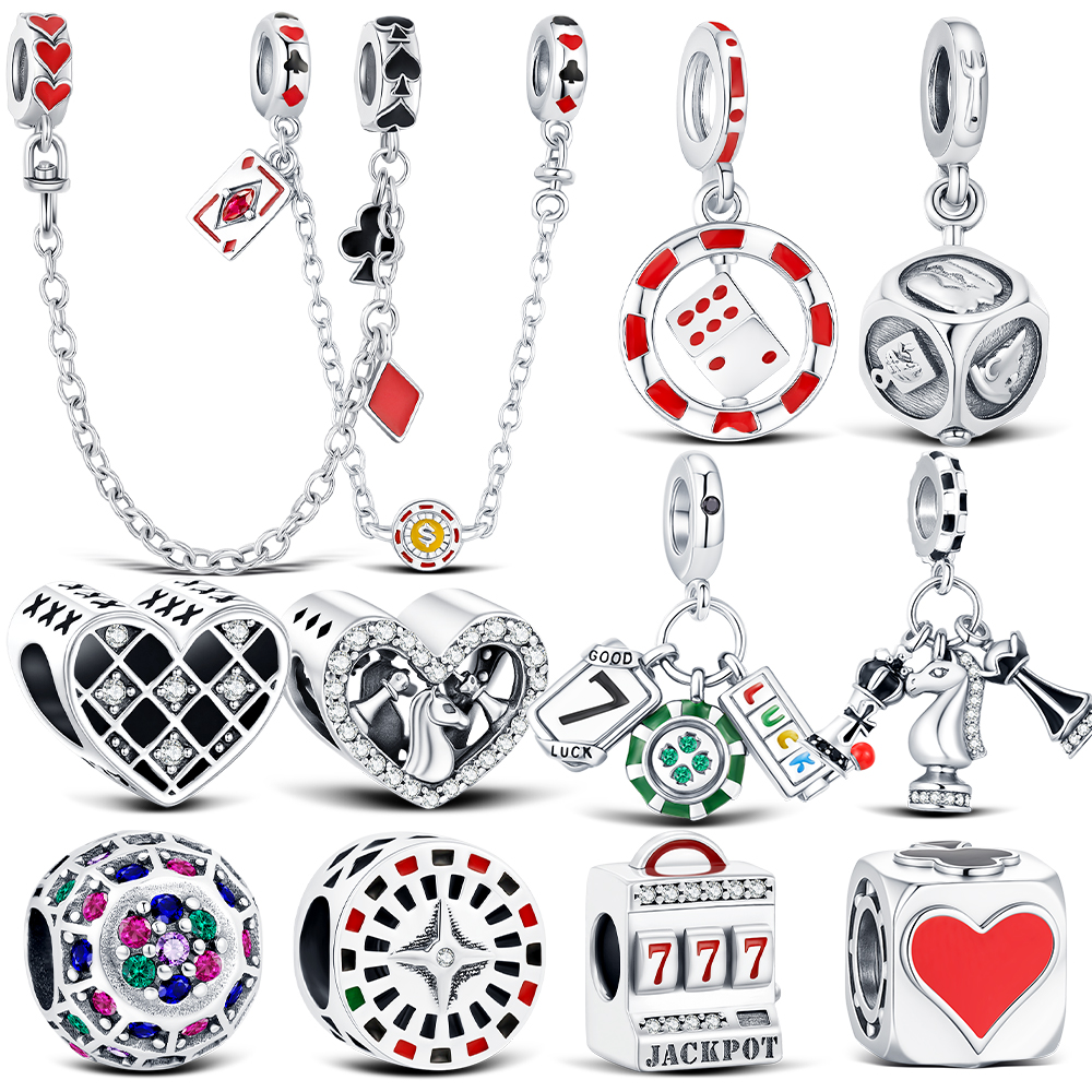 New Sterling Silver Casino Pok - Jewelry Making Machines reseña y precio