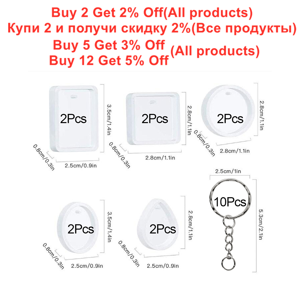 20Pcs/Set DIY Keychain Pendant - Jewelry Making Tool Kit reseña y precio
