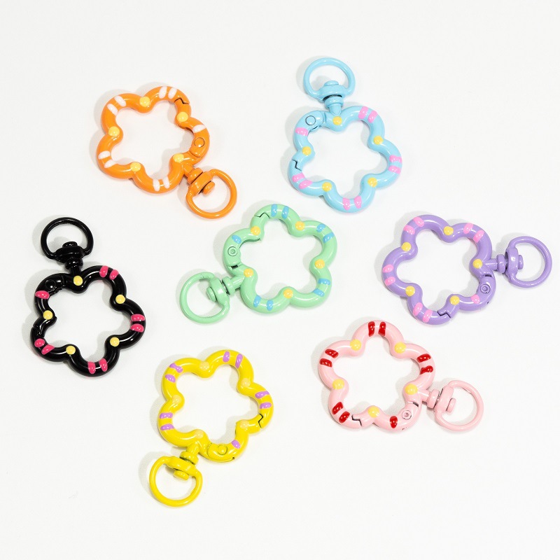 5pcs Metal Flower Lobster Claw - Jewelry Making A Ring reseña y precio
