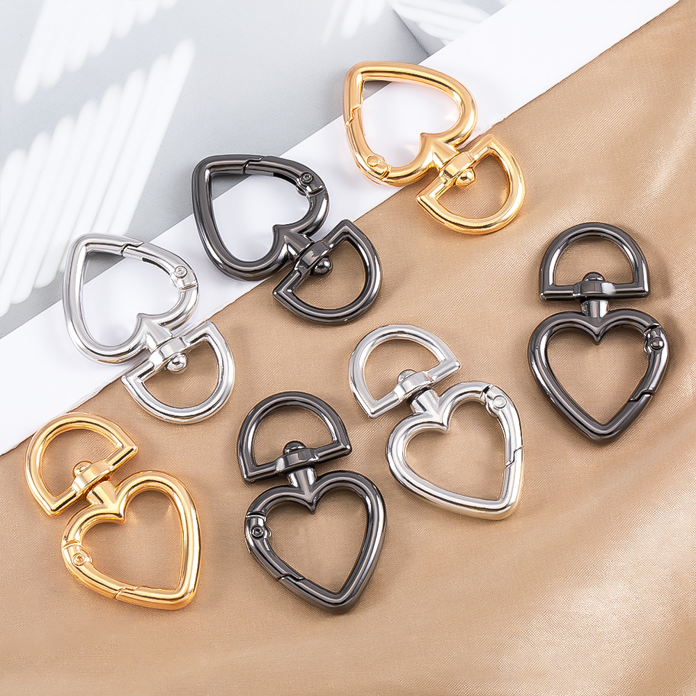 5/1Pcs/lot Heart Shape Metal S - Jewelry Making A Ring reseña y precio