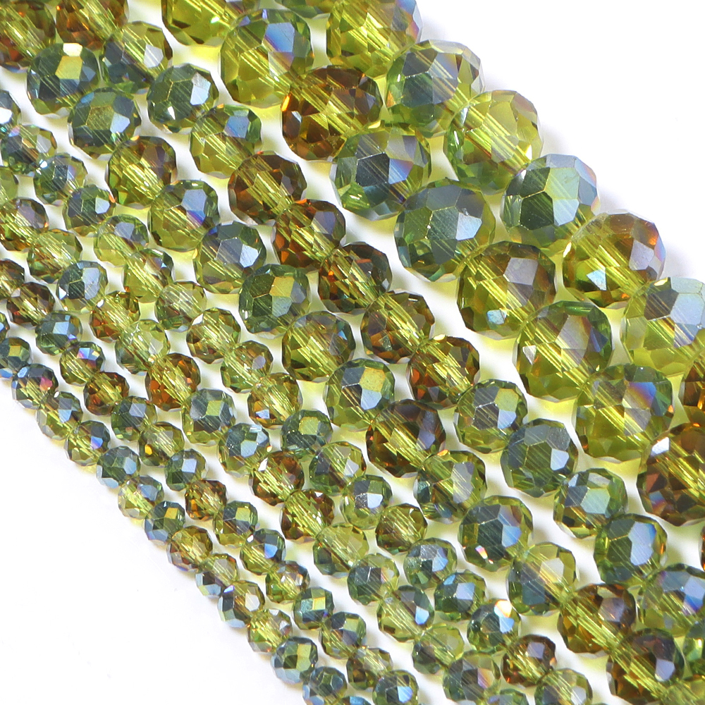 1strand/lot 3/4/6/8mm Faceted  - Crystal Bead Mix reseña y precio