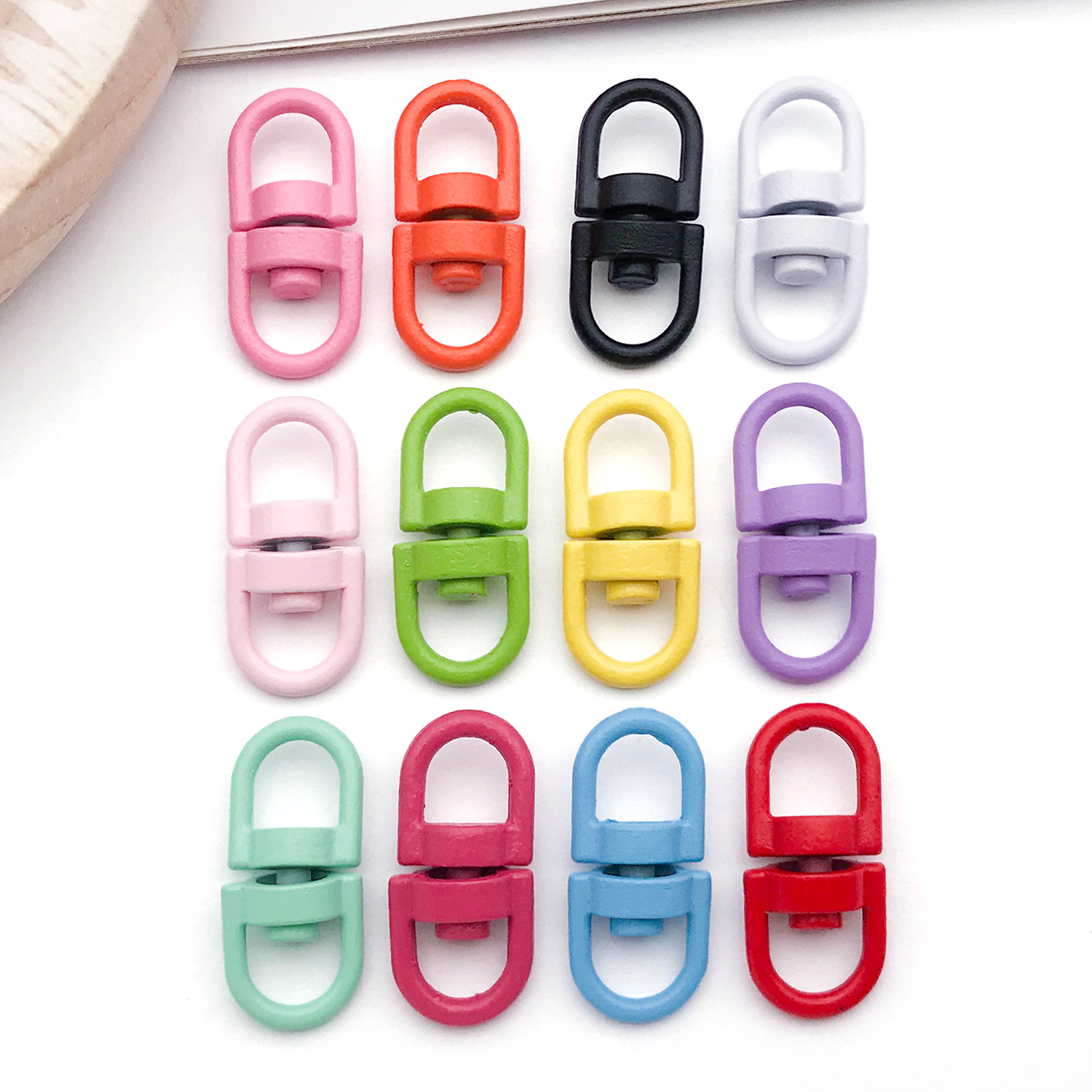 20pcs Metal Rotate Buckle Key  - Jewelry Making A Ring reseña y precio