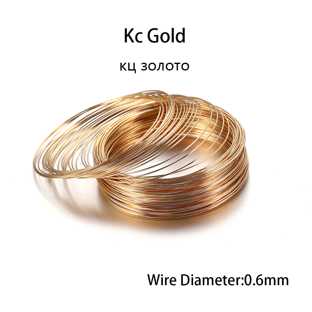 100 Loops/lot 0.6mm Silver Gol - Jewelry Making Loops reseña y precio