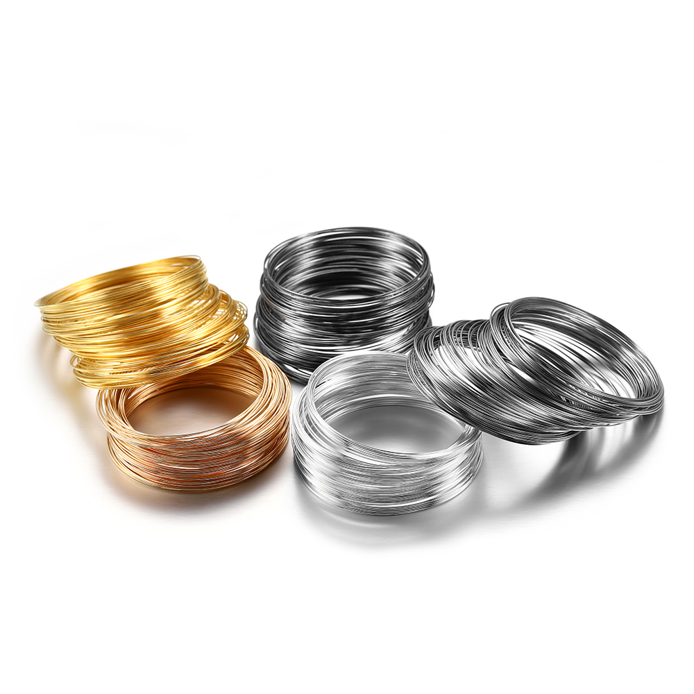 100 Loops/lot 0.6mm Silver Gol - Jewelry Making Loops reseña y precio