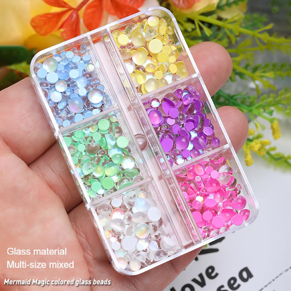 1Box Candy Color Mixed Size Me - Crystal Bead Mix reseña y precio