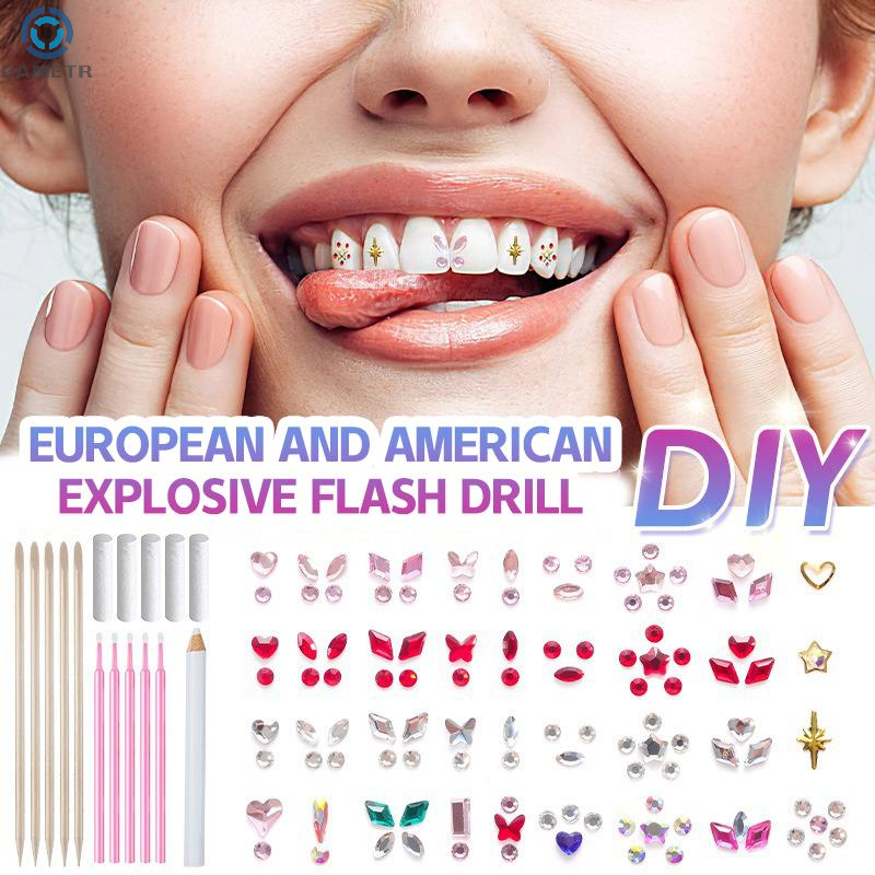 1 Set Dental Tooth Gems Crysta - Jewelry Making Tool Kit reseña y precio