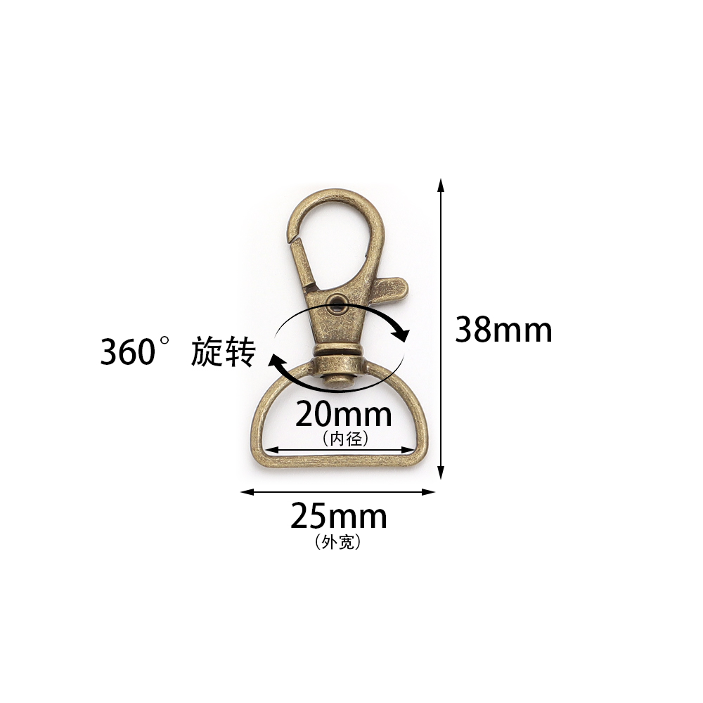 10pcs/lot Metal Swivel Clasps  - Jewelry Making A Ring reseña y precio