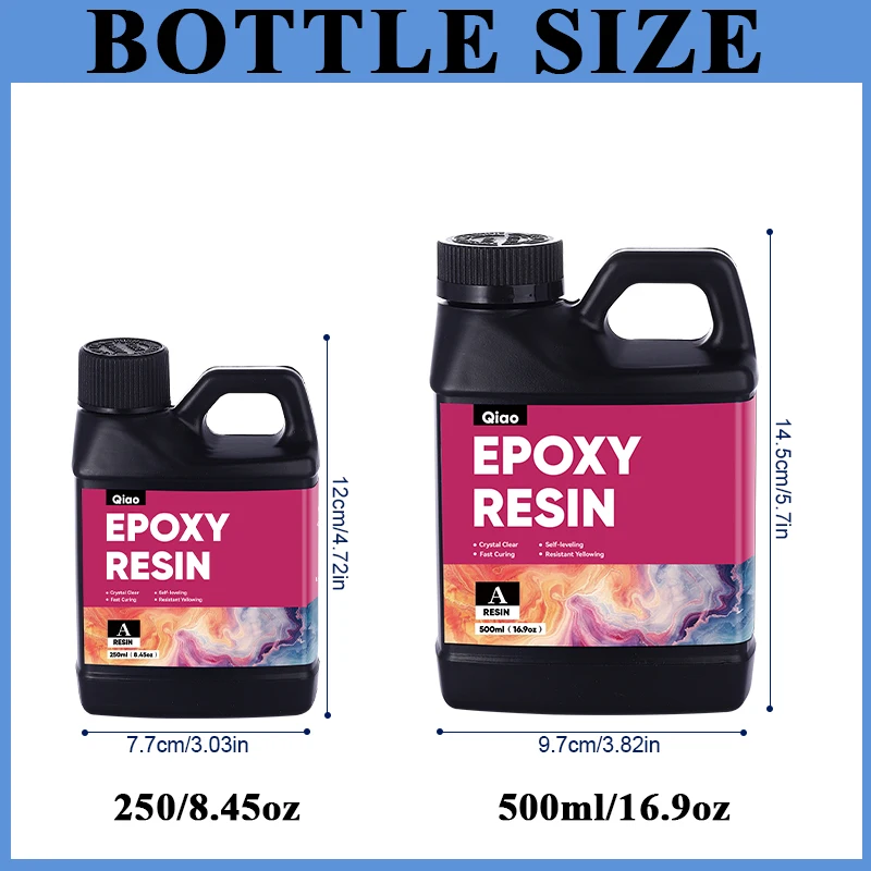 500ml/1000ml Epoxy Resin Kit C - Crystal Bead Mix reseña y precio