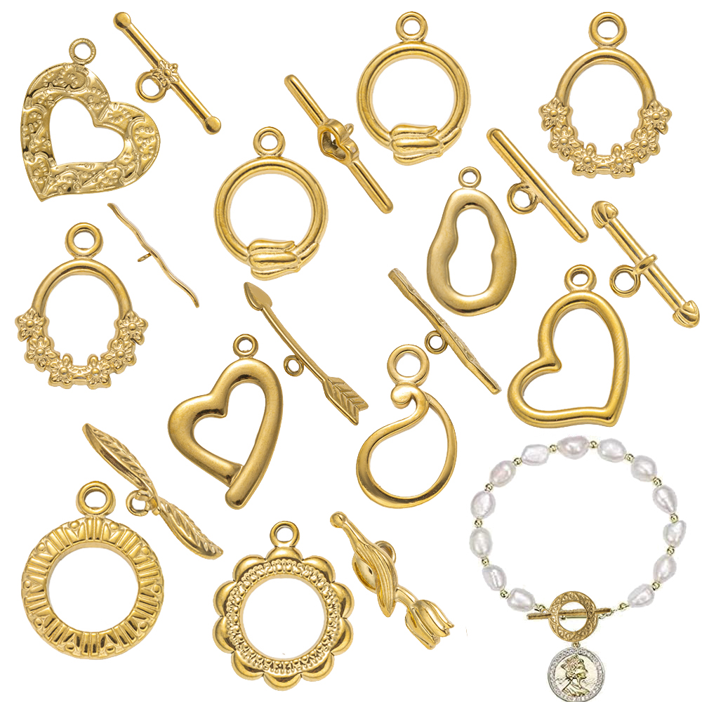 5 Sets Stainless Steel Toggle  - Jewelry Making A Ring reseña y precio