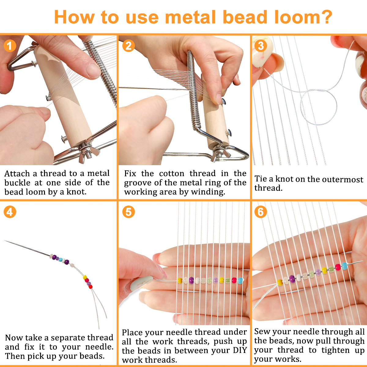 Adjustable Bead Loom Stainless - Jewelry Making Machines reseña y precio