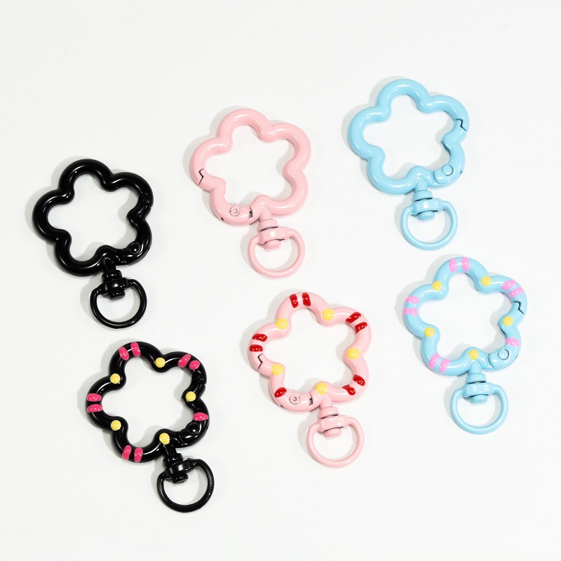 5pcs Flower Metal Lobster Claw - Jewelry Making A Ring reseña y precio