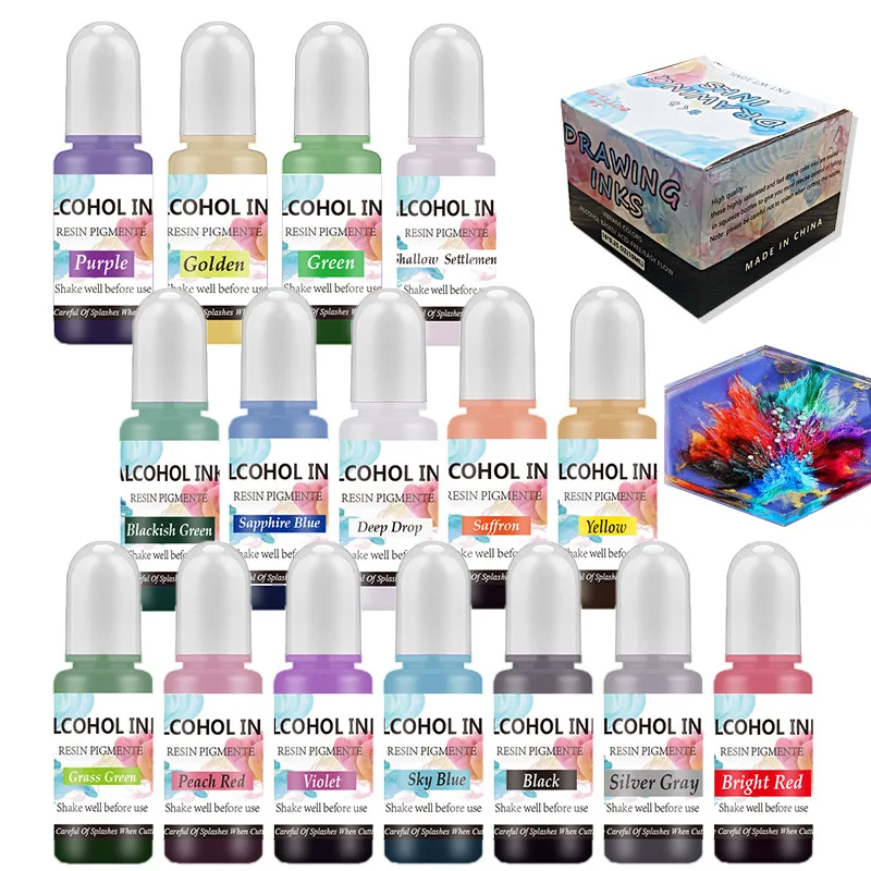 Color Pigment Set For Epoxy Re - Jewelry Making Tool Kit reseña y precio