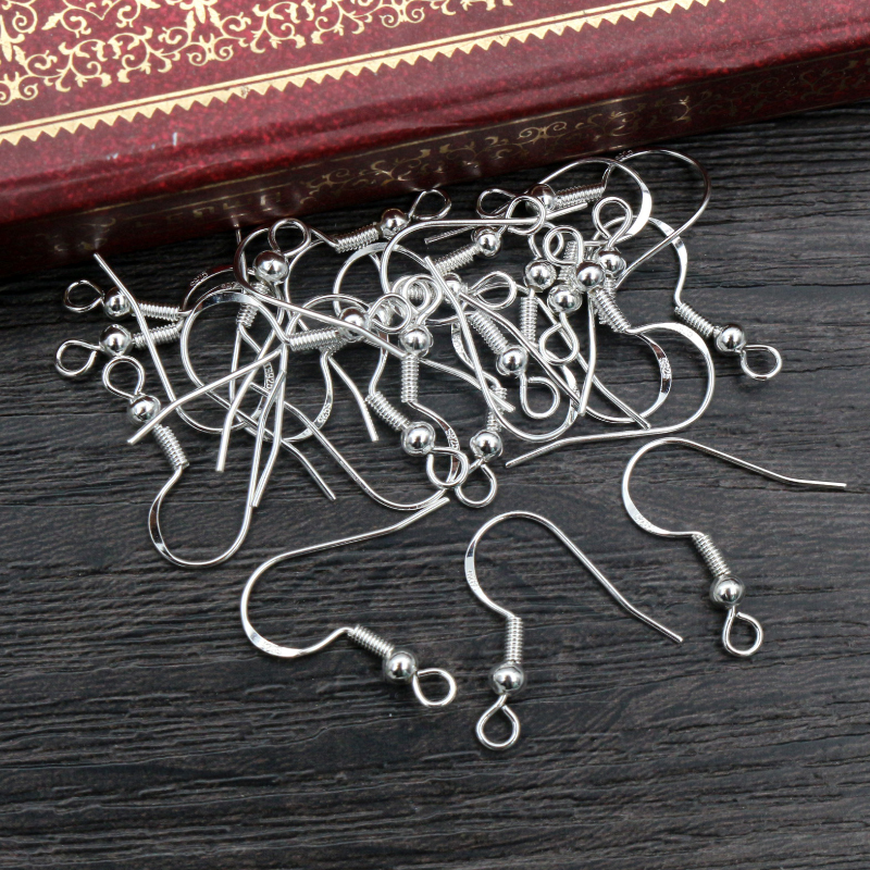 50pcs 16mm 925 Sterling Silver - Jewelry Making Metal reseña y precio