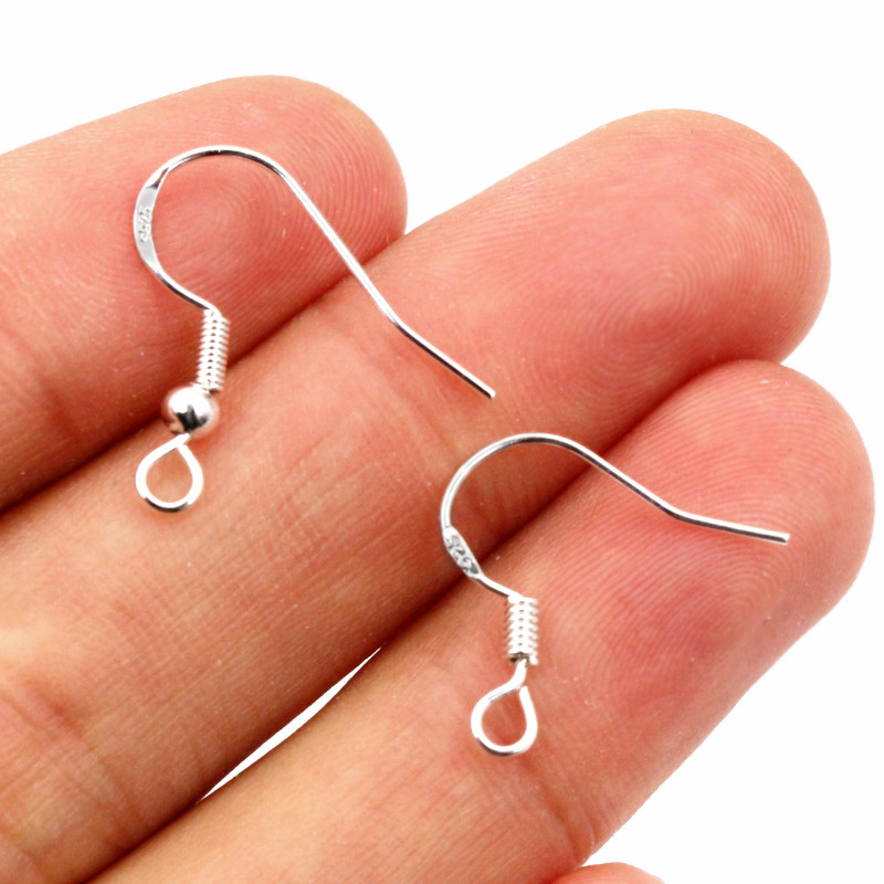 50pcs 16mm 925 Sterling Silver - Jewelry Making Metal reseña y precio