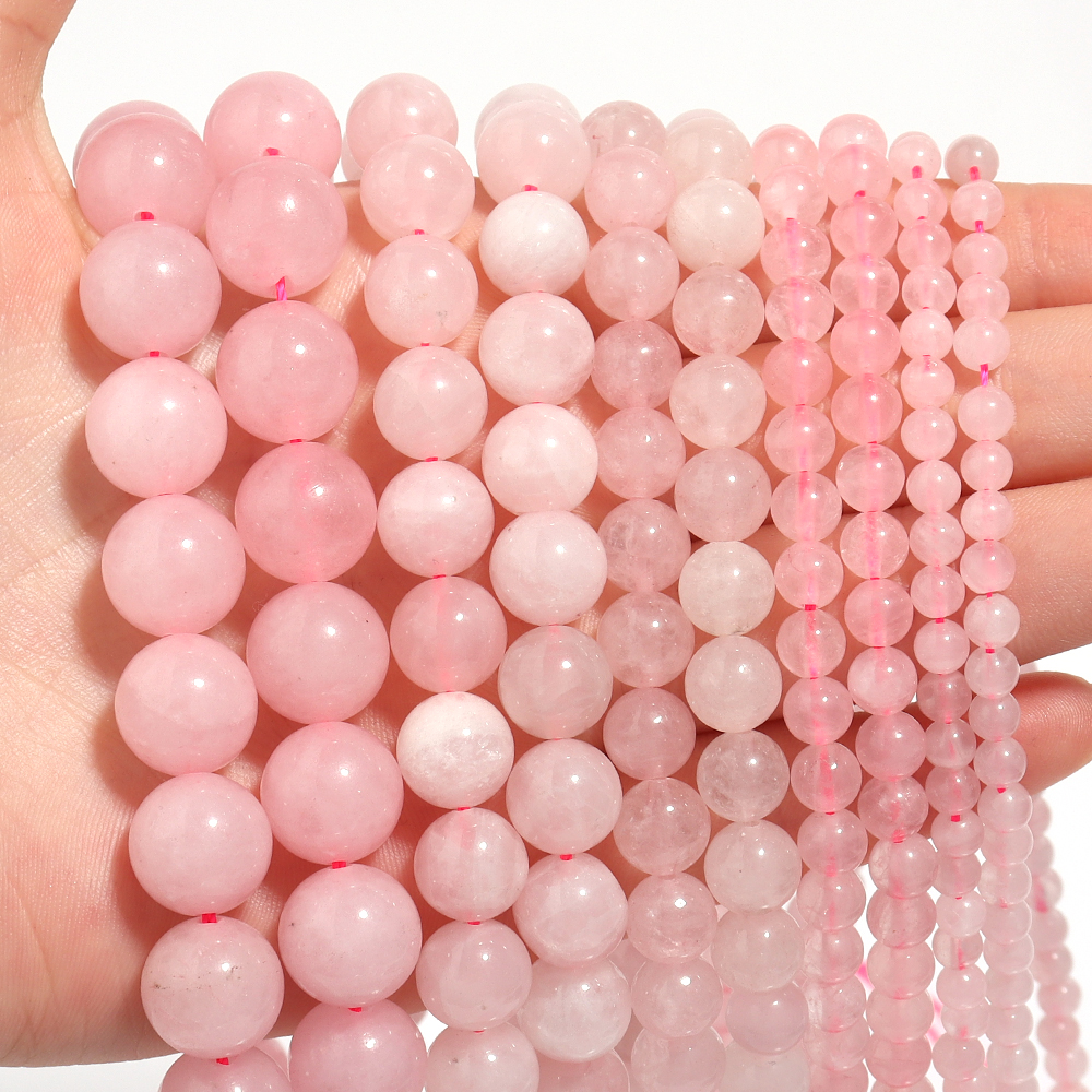 1strand/lot 4/6/8/10/12mm Rose - Crystal Bead Mix reseña y precio