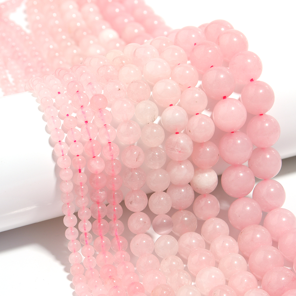 1strand/lot 4/6/8/10/12mm Rose - Crystal Bead Mix reseña y precio