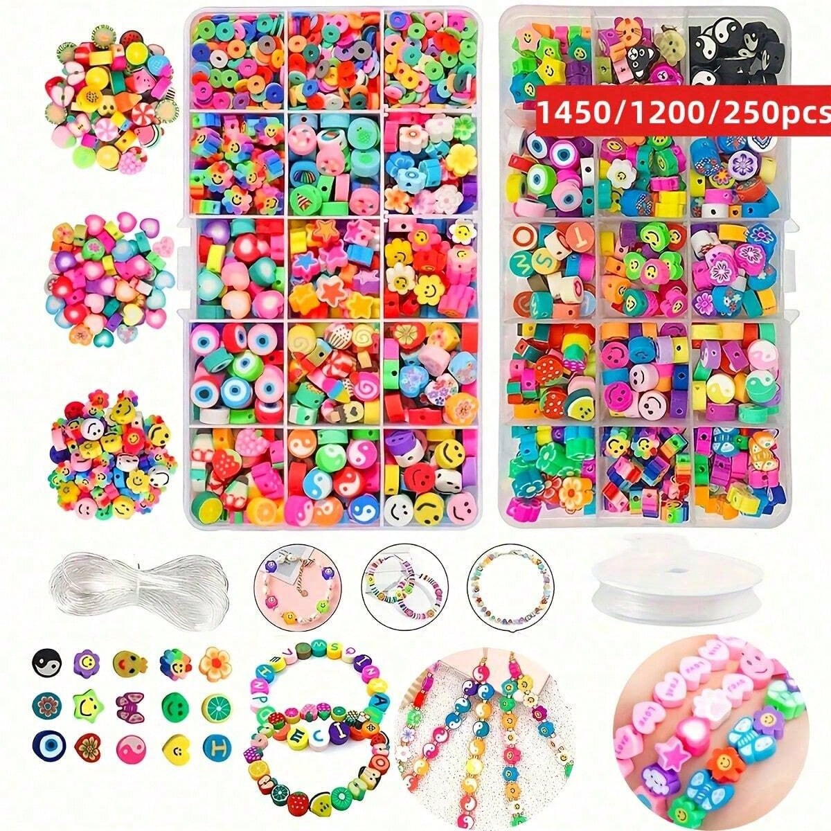 1450/1200/250pcs Polymer Clay  - Jewelry Making Soldering Kit reseña y precio