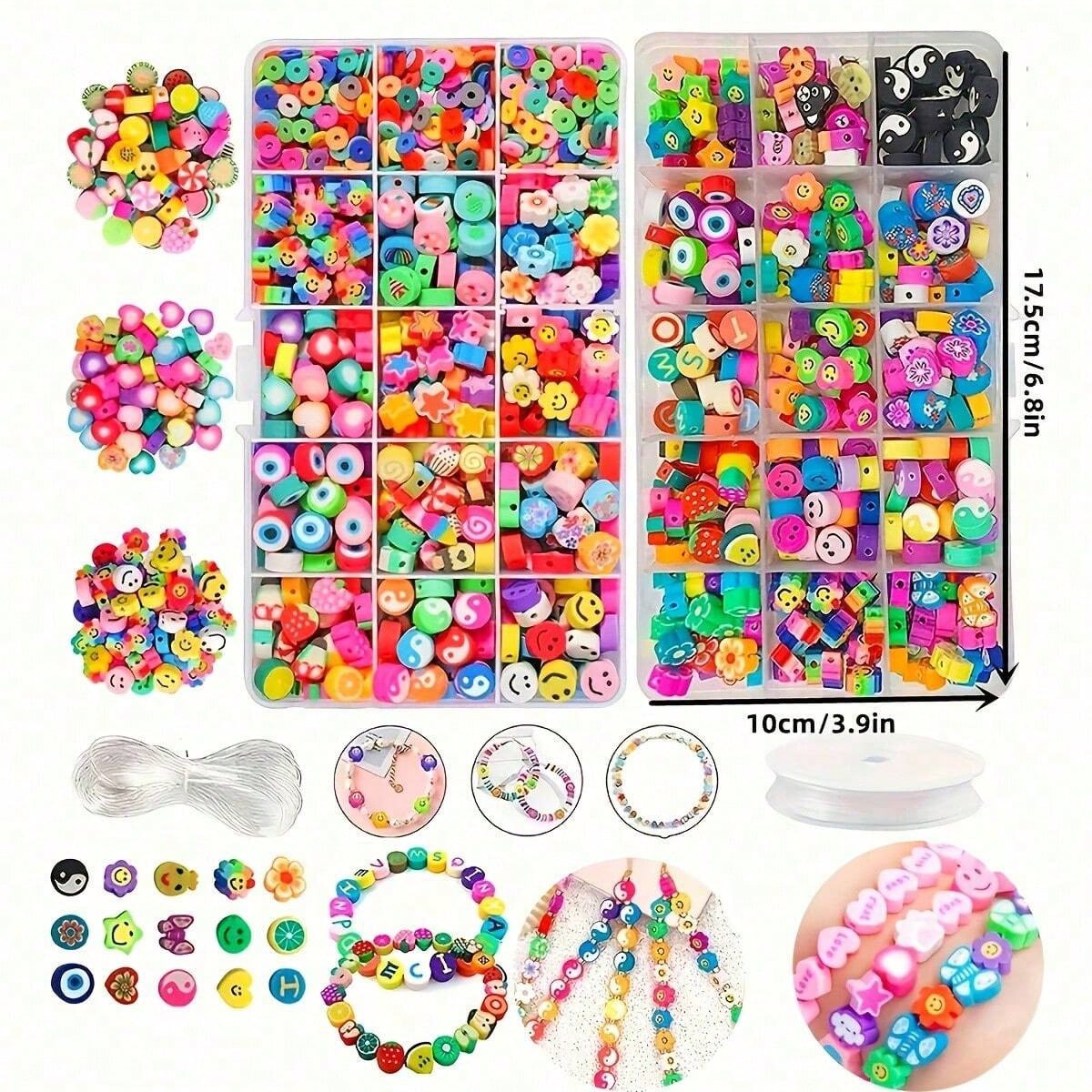 1450/1200/250pcs Polymer Clay  - Jewelry Making Soldering Kit reseña y precio
