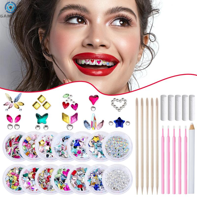 1 Set Dental Tooth Gems Crysta - Jewelry Making Tool Kit reseña y precio