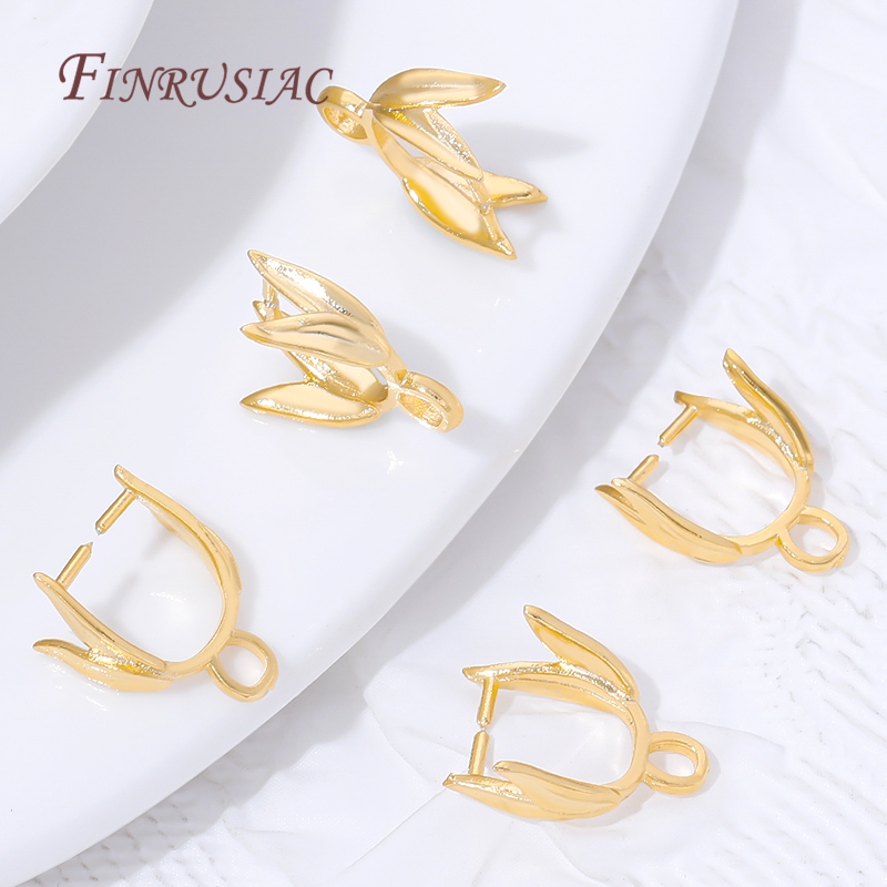 18K Gold Plated Brass Pinch Ba - Jewelry Making Loops reseña y precio