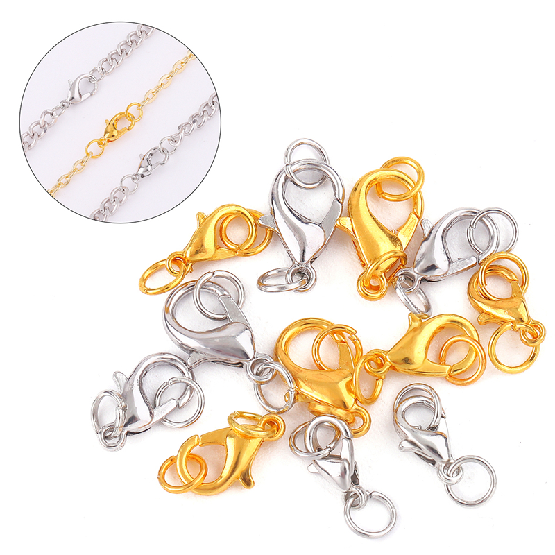 10/12/14mm10Set Stainless Stee - Jewelry Making Loops reseña y precio