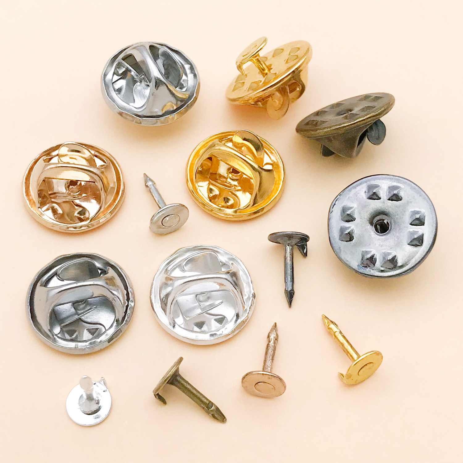50pcs 8mm 11mm Pin+ Back Stabb - Jewelry Making Soldering Kit reseña y precio
