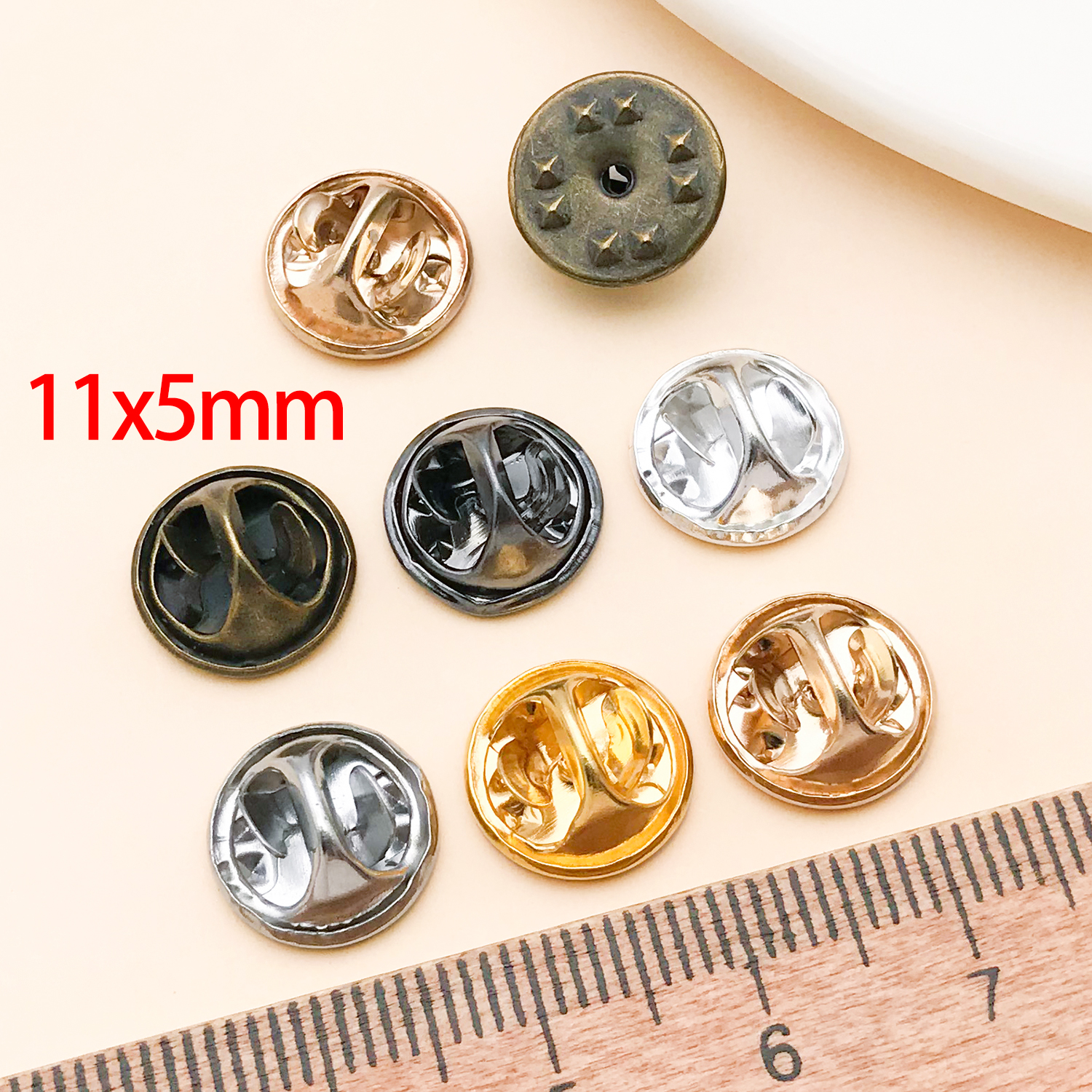 50pcs 8mm 11mm Pin+ Back Stabb - Jewelry Making Soldering Kit reseña y precio
