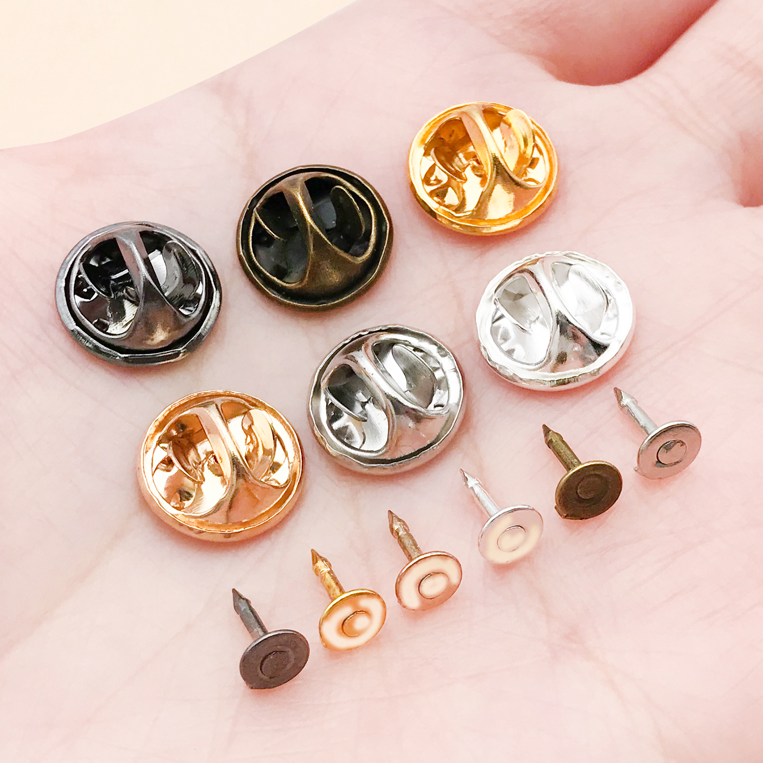 50pcs 8mm 11mm Pin+ Back Stabb - Jewelry Making Soldering Kit reseña y precio