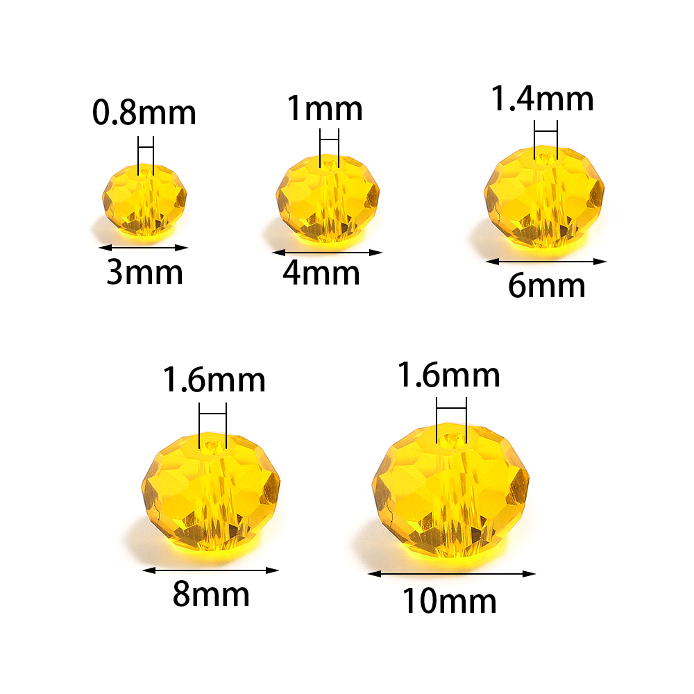 50-200pcs Faceted Crystal Bead - Crystal Bead Mix reseña y precio