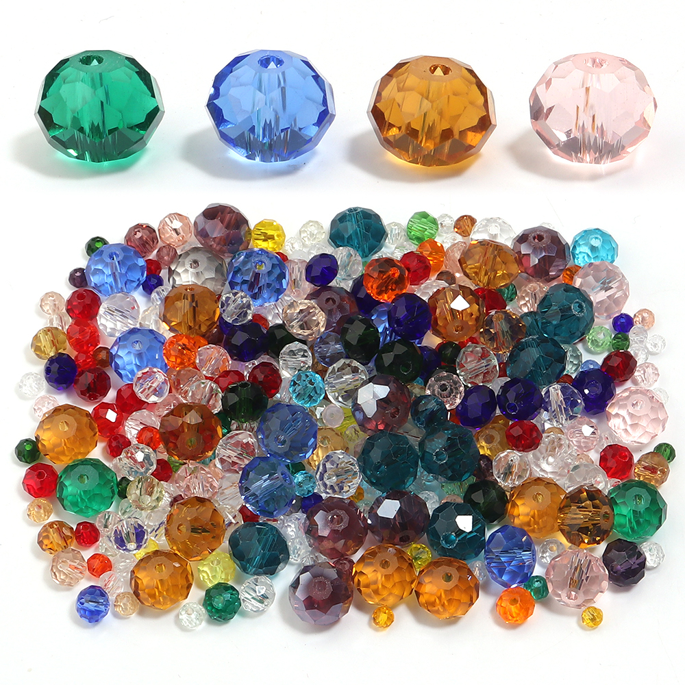 50-200pcs Faceted Crystal Bead - Crystal Bead Mix reseña y precio