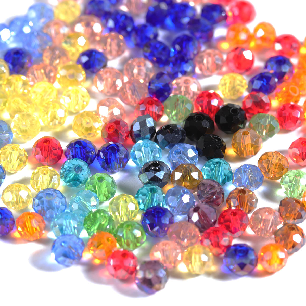 50-200pcs Faceted Crystal Bead - Crystal Bead Mix reseña y precio