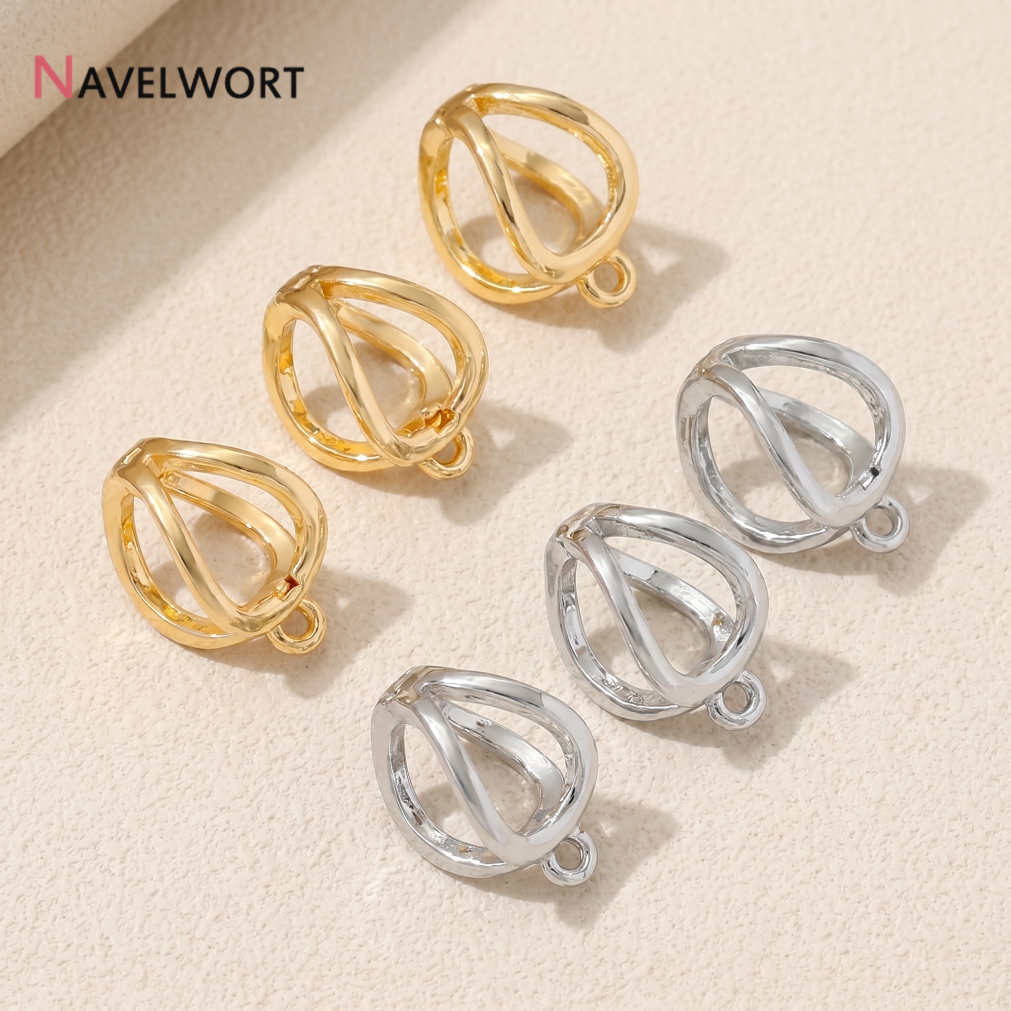 14K Gold Plated Brass Metal Ho - Jewelry Making Metal reseña y precio